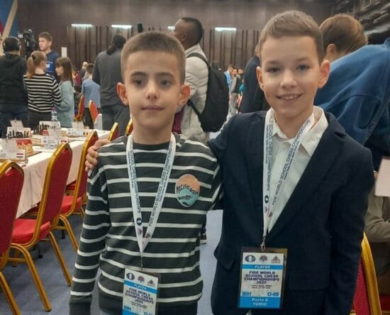 Pavle Tomić i Miloš Vasić, Šahovski klub Velemajstor Brčko