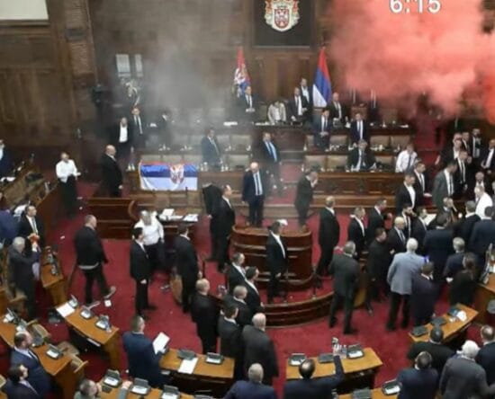 Skupština Srbije. Screenshot