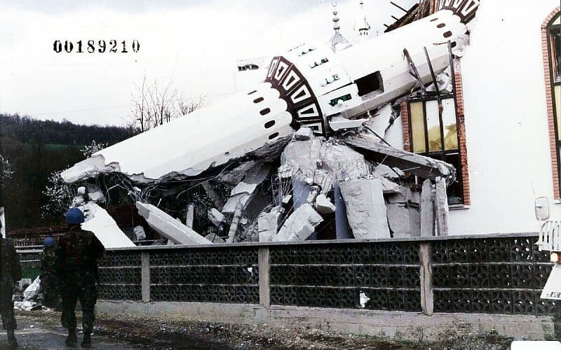 Srušena džamija u Ahmićima postala je simbol stravičnog ratnog zločina HVO-a