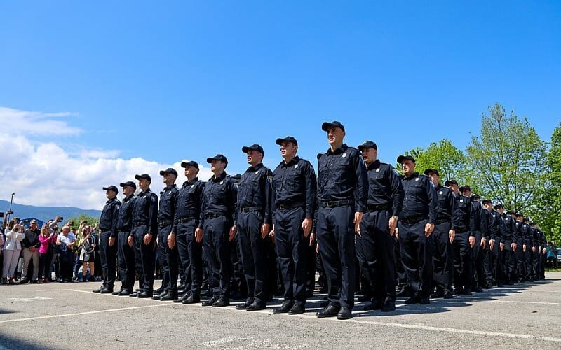 Novi policajci položili zakletvu