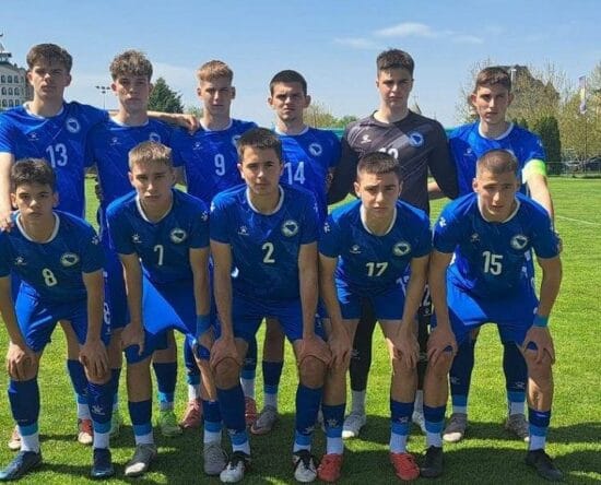 U-16 selekcija BiH. N/FSBiH