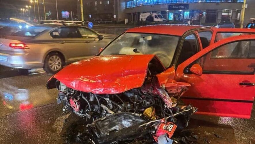 Mjesto nesreće u Tuzli. Foto: FENA