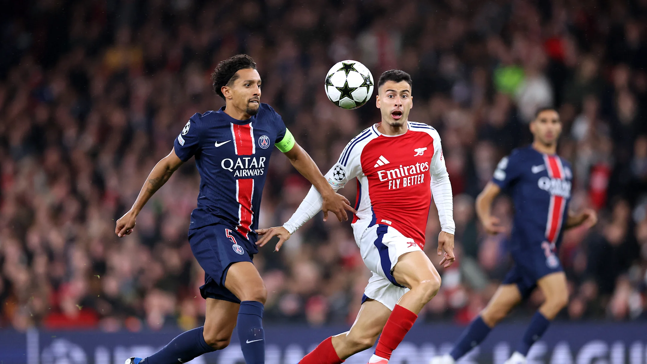 Arsenal FC v Paris Saint-Germain - UEFA Champions League 2024/25 League Phase MD2 | Julian Finney/GettyImages