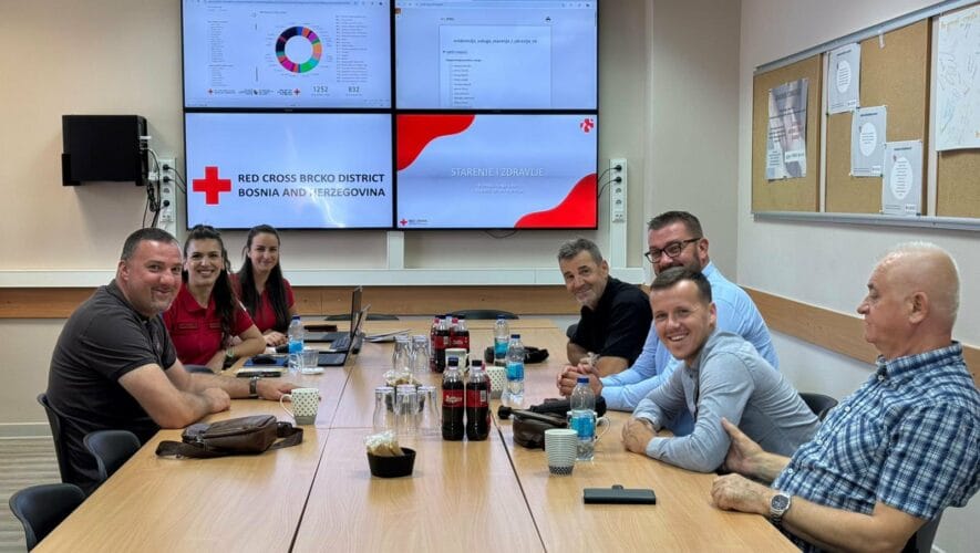 Foto: Crveni krst / križ Brčko distrikta BiH