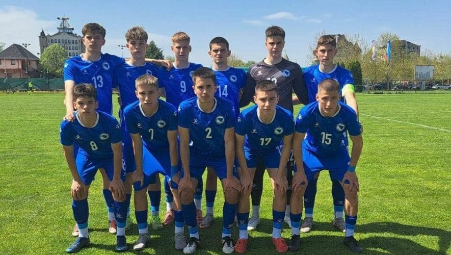 U-16 selekcija BiH. N/FSBiH