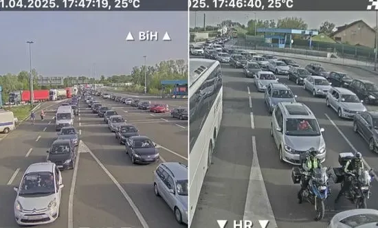 Gužve na graničnim prijelazima. BIHAMK - Hak